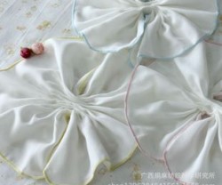 蕾蜜婴幼儿用品新生儿宝宝用全棉纱布手帕27*27纯棉40支双层3条装图3
