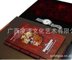 广西礼品  花山手表(金属表带)+花山围巾(红)礼盒 壮族 文化 纪念图3