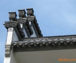 八卦砖，徽派建筑材料图2
