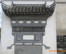 工字砖 徽派建筑材料 屋檐 工字砖图2