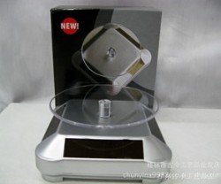 厂家批发直径9cm 太阳能自动旋转盘 珠宝饰品展示盘 260370图2