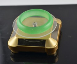 太阳能自动旋转盘9cm 终生免电池 厂家批发珠宝饰品展示盘260370图3