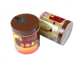 酷爱 抹茶杏仁曲奇饼干 真空密封 防风化休闲食品 170g瓶装零食图3