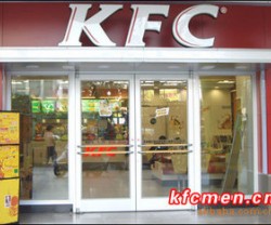 供应肯德基门-快餐店门-南宁商场、银行、宾馆、便利店使用图2