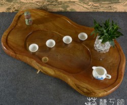 楠木实木茶盘 根雕茶盘 天然楠木 木茶盘 功夫茶具 茶台 特价202图3