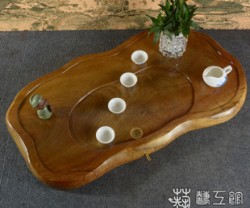 楠木实木茶盘 根雕茶盘 天然楠木 木茶盘 功夫茶具 茶台 特价202图2