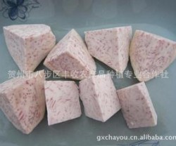 供应半加工适合用于甜品佐料火锅加工食品味道醇香超粉的芋头角图3