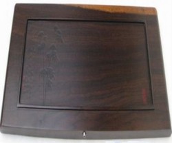 厂家直销精品紫檀木茶盘茶海图3