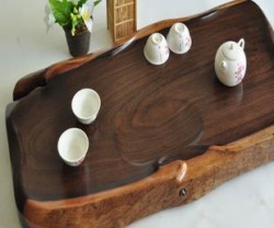 厂家直销精品紫檀木茶盘茶海图2