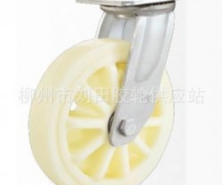 热销推荐6寸尼龙重型脚轮 调节万向脚轮批发图3