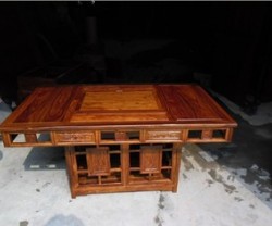专业供应 实木台式电脑桌 精品中式红木家具图2