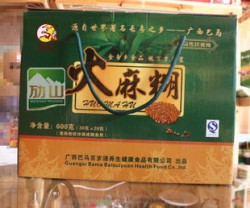 广西巴马特产 圆寿缘巴马火麻糊 绿色健康食品 300g 适合老人食用图2