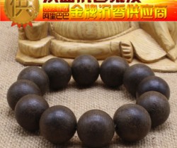 CX106 越南绿水沉佛珠手链手串批发 浓厚郁香 多规格 带佛头图2