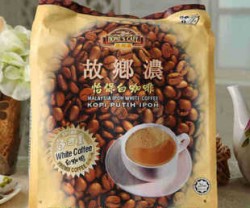马来西亚怡保进口故乡浓白咖啡原味3合1 速溶咖啡 饮品 批发图2