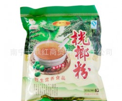 广西特产绿色健康食品 冲调饮品 龙州特产野珍桄榔粉300克 代餐粉图2