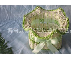 厂家直销/藤编家居装饰/收纳/卷纸篮子图2