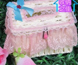 供应抽纸盒 蕾丝抽纸盒 小号蕾丝抽纸盒图2