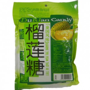 泰国特产糖果/泰国水果糖/休闲食品 榴莲糖 泰国鸿茂榴莲糖350g图2