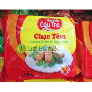 越南甘蔗虾成品虾卷甘蔗卷越南美食CHAO TOM CAU TRE500G图2