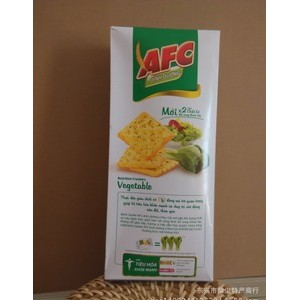 进口休闲营养零食越南京都 AFC 蔬菜饼干200g图2
