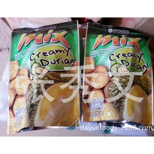 泰国进口 美芙夹心曲奇饼干 椰奶榴莲味/椰奶菠萝味48包/件