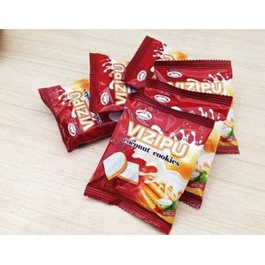 新品越南VIZIPU 椰子饼干/椰丝面包干230g 椰丝白巧克力面包干图2