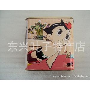 日本进口日之味阿童木果汁铁罐糖图2