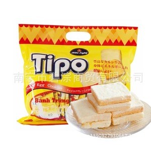 越南特产/进口食品/越南TIPO早餐奶酪饼/ 零食 饼干/TIPO面包干