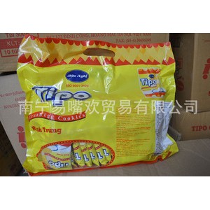 越南进口零食品 tipo白巧克力面包干300g 正品正宗饼干整箱批发图2