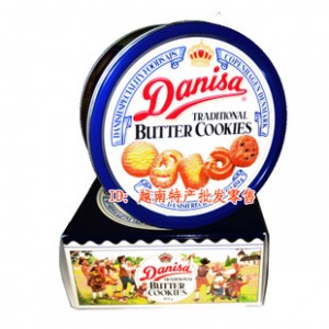 超好吃 Danisa丹麦皇冠牛油曲奇饼干 蓝罐454g 实惠大罐装多口味图2