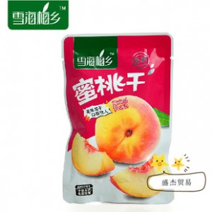 雪海梅乡蜜饯 杨梅干5斤装 水蜜桃干 浙江零食特产蜜饯水果干图2