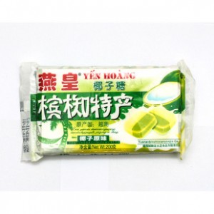 供应越南特产批发  燕皇槟椥可可椰子糖榴莲糖 口味独特图2