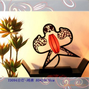 中式新古典 家居艺术灯饰工台灯YD096相印(双)图2
