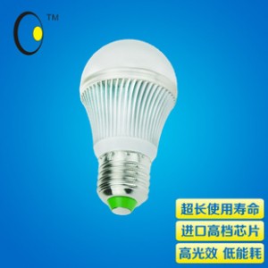 2014夏季新款 球泡灯系列铝壳球泡灯夏普款7W功率厂家批发直销图2