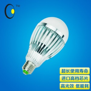 2014夏季新款 球泡灯系列铝壳球泡灯9W功率厂家批发直销图2