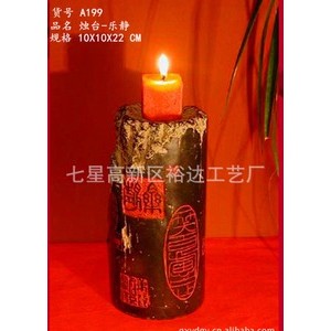 餐厅装饰照明树脂烛台  古典创意婚庆道具摆件 云澄烛台BJ088图2