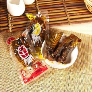 零食休闲食品湖南特产渔米欢歌绝辣味鱼尾巴超辣鱼尾鱼排5斤/袋图2