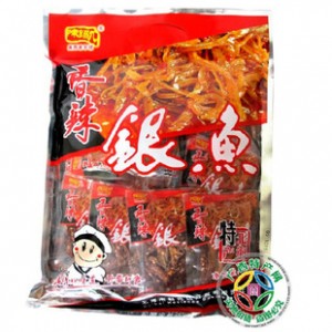广西北海特产 陈锡九香辣小银鱼/小鱼仔 鲜甜酥脆180g图2