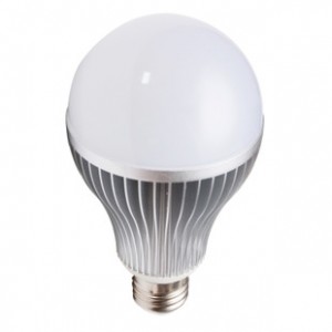 吉森达15w银色LED球泡灯乳白罩 LED灯具 新款 大功率 厂家批发