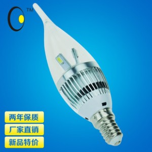 新款LED灯具E14PC无频闪护眼3W组合用蜡烛灯厂家批发量大优惠图2