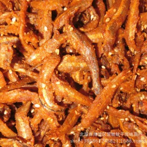 阿里批发海产品香辣银鱼仔 广西北海特产休闲食品 即食零食图2