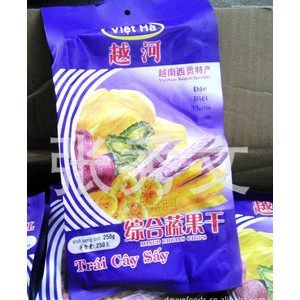 越南特产 越河综合蔬果干250g图2