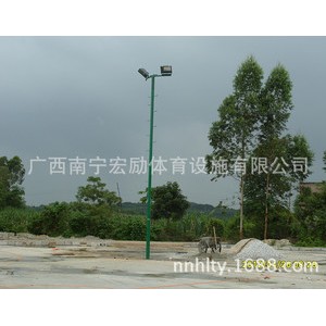 梧州藤县篮球场照明灯杆供应（南宁金穗小青）图2