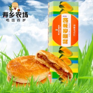 寿乡农场广西特产零食能量芒果饼纯正芒果味酥饼传统糕点风味小吃