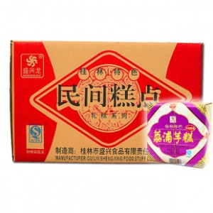 【整箱批】广西桂林土特产糕点 手工扎糕158g 旅游休闲零食 茶点