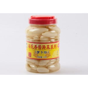 广西特产 梁氏香 腌制萝卜仔 1500g/罐 酱腌菜 可口开胃