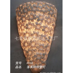 批发中式新古典酒店客房创意台灯 过道照明灯 花开富贵壁灯D099图2