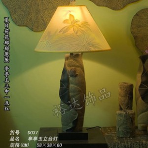 时尚复古灯饰灯具 仿云石雕花透光灯 家居节能灯 客厅照明灯D043图2
