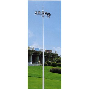 广西河池高杆灯安装公司，河池高广场高杆灯，河池自动升降高杆灯图2