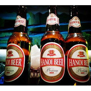 越南啤酒 河内啤酒 玻璃瓶装 高级啤